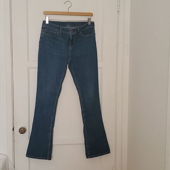 J. Jill Authentic Fit Slim Boot Cut Stretch Jeans Size 4 - Picture 1 of 12